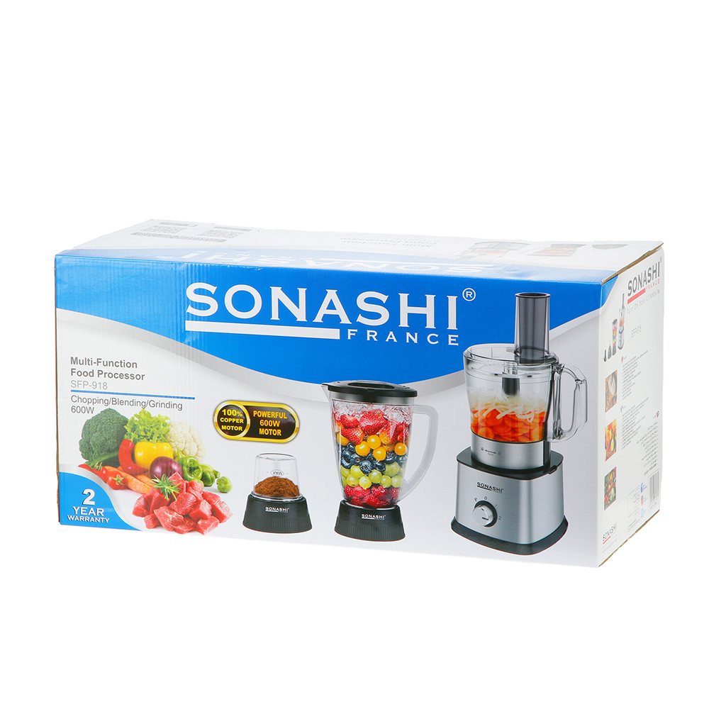 آلة تحضير طعام متعدد الوظائف مثالي لمطبخك SONASHI Robot