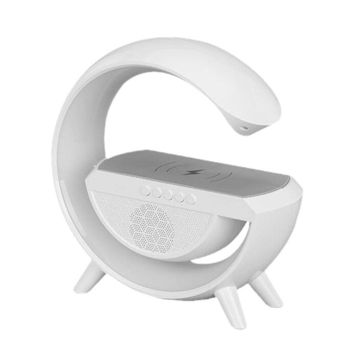 سماعة بلوتوث مع مصباح طاولةو شاحن لاسلكي :ENCEINTE BLUETOO AVEC LAMPE DE TABLE ET CHARGEUR SANS FIL HM-2301 - Image 7