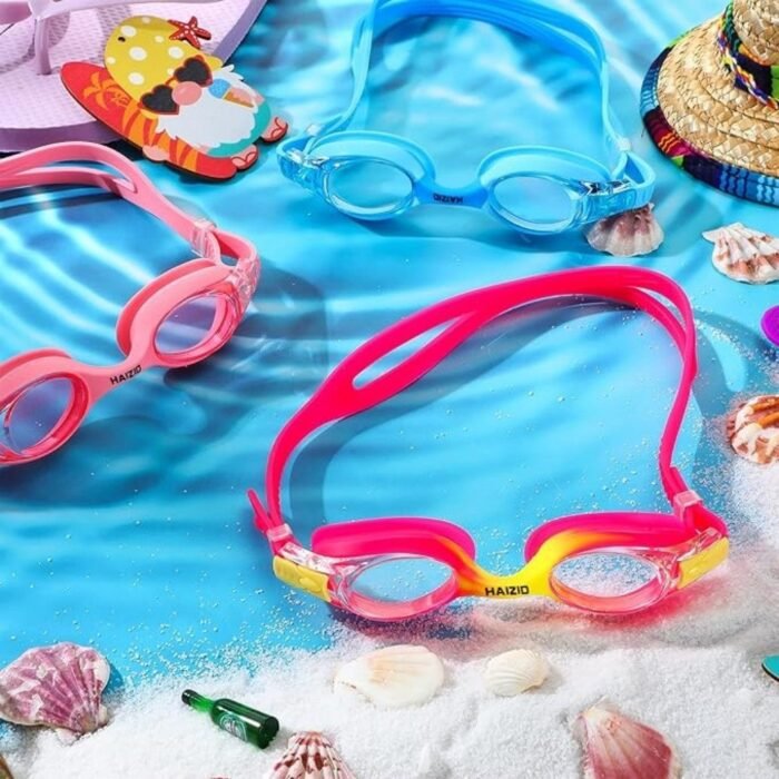 Lot de 2 Lunettes de Natation pour Enfants 3-8 ans – مجموعة من 2 نظارات سباحة للأطفال - Image 4