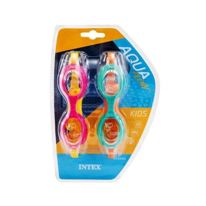 Lot de 2 Lunettes de Natation pour Enfants 3-8 ans – مجموعة من 2 نظارات سباحة للأطفال - Image 3