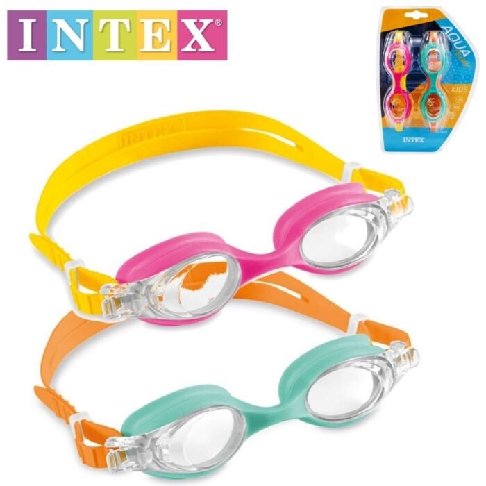 Lot de 2 Lunettes de Natation pour Enfants 3-8 ans – مجموعة من 2 نظارات سباحة للأطفال - Image 1