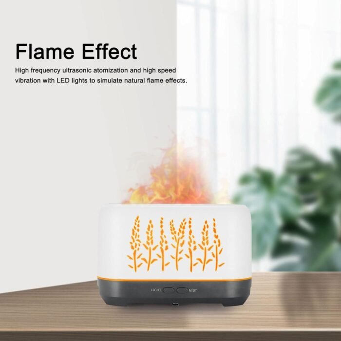 جهاز ترطيب الهواء و نشر الزيوت العطرية -مبخرة- : Humidificateur d'air et diffuseur d'huiles essentielles à ultrasons -vaporisateur- RF/KF8808 - Image 3