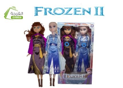 مجموعة دمى فاخرة بتصميم شخصية انا والسا من فروزن  فروزن 2 : Jeux d'Anna et Elsa du film Frozen YB-023