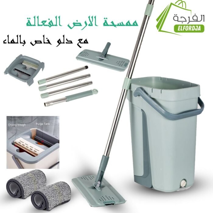 ⁦ممسحة أرضية مع دلو : mop avec seau MR1002⁩ - الصورة ⁦1⁩
