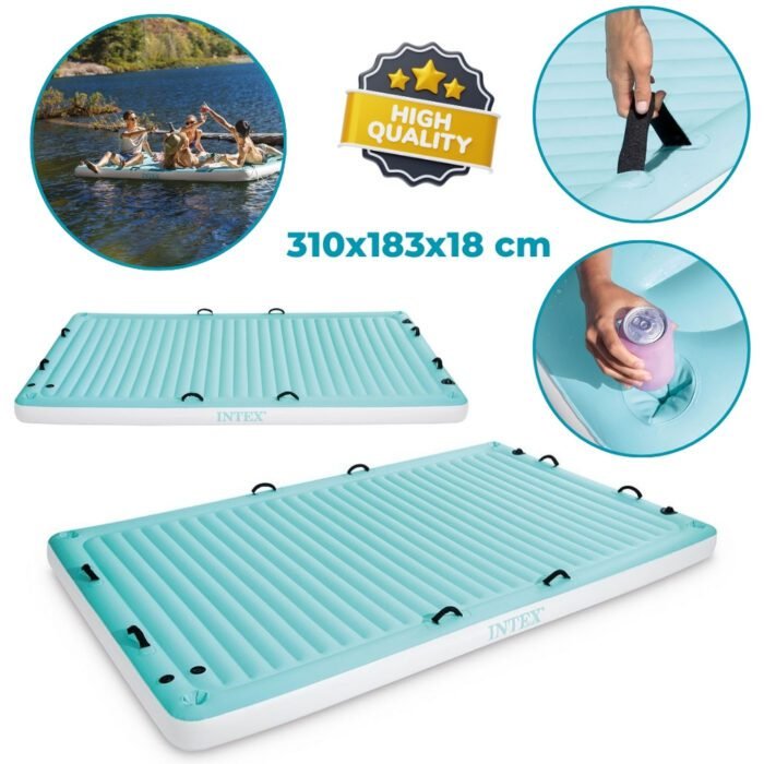 Plateforme Gonflable Intex XL 310x183x18 cm – منصة عائمة قابلة للنفخ - Image 1