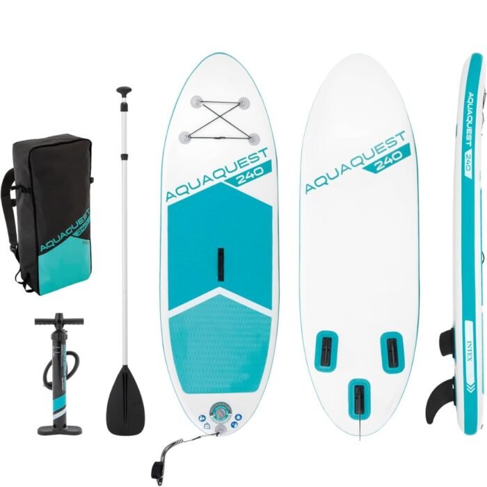 Planche Paddle Gonflable AquaQuest 240cm – لوح تجديف قابل للنفخ أكوا كويست - Image 2