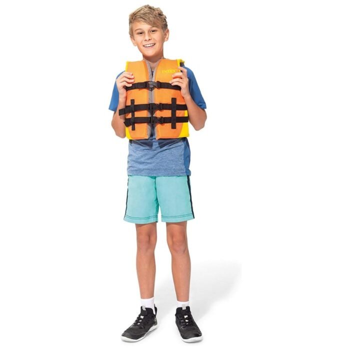 ⁦Gilet de Flottaison Junior Intex – 64 – 74 cm – سترة سباحة للأطفال⁩ - الصورة ⁦4⁩