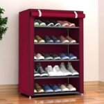 ⁦رف أحذية من القماش الغير منسوج 5 طبقات: Meuble à chaussures en tissu 5 niveaux model 8258⁩ - الصورة ⁦2⁩