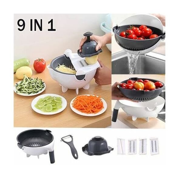 1-2021-12-03T133944.817.jpg سلة مزدوجة لتصريف الفواكه والخضروات Panier d'égouttage double RAPT7760-1 - Image 1