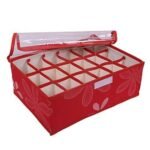 صندوق تخزين قابل للطي ومنظم للملابس Boîte de rangement pliable et Organisateur de sous-vêtements RF-0114