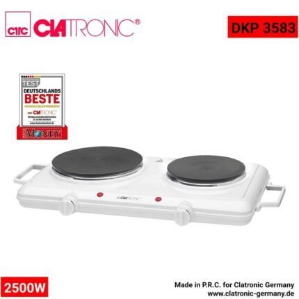 صفيحة تسخين مزدوجة : Doubles Plaques Chauffantes  Clatronic DKP 3583