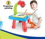 مكتب التعلم والتفاعل فائق التميز 3 في 1 - طاولة تعليم بالعرض - : Bureau d'apprentissage interactif 3-en-1 - Table d'apprentissage avec projecteur RF/YM128 - Image 4