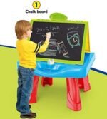 مكتب التعلم والتفاعل فائق التميز 3 في 1 - طاولة تعليم بالعرض - : Bureau d'apprentissage interactif 3-en-1 - Table d'apprentissage avec projecteur RF/YM128 - Image 3