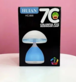 ⁦مصباح ليلي LED على شكل فطر مع مستشعر لمس و7 ألوان RGB : Lampe de chevet LED à capteur tactile Champignon à intensité variable RGB HC868⁩ - الصورة ⁦8⁩