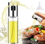 ⁦بخاخ الزيت زجاجي100 مل لقلاية الهواء و السلطة : Vaporisateur d’huile en verre 100 ml pour friteuse à air et salade RF/021⁩ - الصورة ⁦7⁩