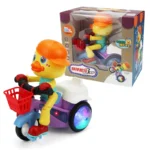 لعبة دراجة ثلاثية العجلات البهلوانية للأطفال 360 درجة دوران موسيقى بمصابيح كهربائية : Jouet de tricycle acrobatique pour enfants avec rotation à 360 degrés, musique et lumières électriques NO.0827 - Image 5