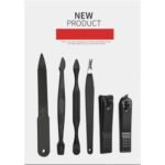 مجموعة مانيكير وباديكير كاملة احترافية 12 قطعة مع حقيبة: Ensemble de manucure et pédicure professionnel complet 12 pièces avec Trousse. WP-9068 - Image 3