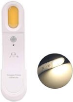 ضوء الليل المتحرك بشريحة استشعار الحركة PIR قابل لإعادة الشحن :  Lampe de nuit mobile avec capteur de mouvement PIR rechargeable WP-9068 - Image 6