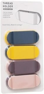 حامل قابس السلك - مشبك بدون ثقوب لتنظيم قابس الكابل (مجموعة من 4 قطع بألوان متنوعة) : Porte-fil de prise - Clip sans trou pour organisateur de prise de câble (ensemble de 4 pièces de couleurs mélangées) RF-054 - Image 3