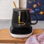 كوب مع سخان كهربائي للحفاظ على المشروبات عند درجة حرارة ثابتة 55 درجة مئوية:Une tasse avec un chauffe-tasse électrique pour maintenir les boissons à une température constante de 55 degrés Celsius RF-039 - Image 8