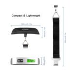 ⁦مقياس الأمتعة الرقمي Pèse Bagage Électronique RF-0106⁩ - الصورة ⁦7⁩