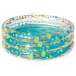 مسبح قابل للنفخ للأطفال بتصميم دائري BESTWAY Piscine Gonflable Ronde Pour Enfants 155/53cm 51045 - Image 2
