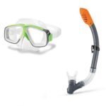 ⁦قناع وأنبوب التنفس للغوص : Masque et tuba de plongée Surf Rider INTEX 55949⁩ - الصورة ⁦2⁩
