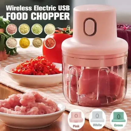 فرامة كهربائية محمولة قابلة لإعادة الشحن 250 مل Mini Hachoir électrique Portable Rechargeable 250 ML 5424