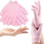 قفازات من جال السيليكون القابلة لإعادة الاستخدام،  مرطبة و مقشرة للبشرة الجافة : Gants en gel de silicone réutilisables, hydratants et exfoliants pour peaux sèches SGS8583