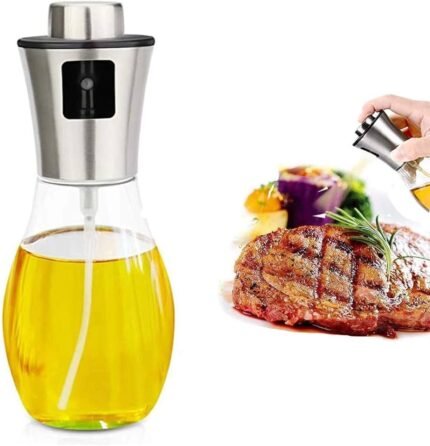 بخاخ الزيت زجاجي200 مل لقلاية الهواء و السلطة : Vaporisateur d’huile en verre 200 ml pour friteuse à air et salad RF/7223-9