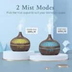 جهاز ترطيب الهواء  و نشر الزيوت العطرية -مبخرة- : Humidificateur d'air et diffuseur d'huiles essentielles -vaporisateur-168 - Image 4