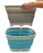 وعاء غسيل قابل للطي مع سدادة تصريف الماء : Bassine à vaisselle pliable avec bouchon de vidange RF-070 - Image 5