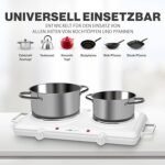 صفيحة تسخين مزدوجة : Doubles Plaques Chauffantes  Clatronic DKP 3583 - Image 3