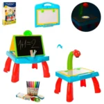 مكتب التعلم والتفاعل فائق التميز 3 في 1 - طاولة تعليم بالعرض - : Bureau d'apprentissage interactif 3-en-1 - Table d'apprentissage avec projecteur RF/YM128 - Image 7