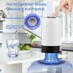 مضخة مياه زجاجة كهربائية أوتوماتيكية : Pompe à bouteille d'eau, distributeur d'eau automatique ZX-115 - Image 6