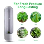 حافظة الأعشاب ، حاوية تخزين الأعشاب - أبيض-récipient de stockage d'herbes - blanc RF/0074 - Image 6