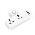 شاحن منزلي متعدد الوظائف سريع الشحن مع ضوء ليلي ونظام أمان للأطفال : Prise de charge rapide domestique multifonctionnelle avec veilleuse QC 3.0 et système de sécurité enfants RF/328u - Image 3