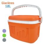 برادة محمولة 16 لتر مصنوعة من بلاستيك عالي الجودة مناسبة للرحلات والتنزه - Ferdi Glacière Portative 16L Ideal Pour Voyage RF-0140