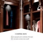 3 مصابيح LED مع جهاز تحكم عن بعد سهلة التركيب و بتصميم عصري و مميز LED Light With Remote Control Set Of 3 RF/3AAA - Image 4