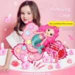 ⁦علبة مكياج الحورية للأطفال من ثلاث طبقات: Coffret de maquillage sirène pour enfants 560-3A⁩ - الصورة ⁦2⁩