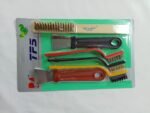 مجموعة تنضيف من 6 فرش معدنية قوية من الفولاذ المقاوم للصدأ/النحاس/النايلون : Kit de nettoyage de 6 brosses métalliques robustes en acier inoxydable/laiton/nylon RF/3805 - Image 7