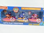 ⁦مجموعة من 3 شخصيات من paw patrol مع السيارات الخاصة بها   : Lot de 3 figurines avec véhicules de la Pat'Patrouille 190941 4⁩ - الصورة ⁦4⁩