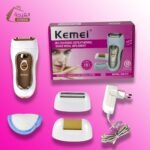 جهاز إزالة الشعر الكهربائي متعدد الوظائف Kemei KM-373 3en1 épilateur électrique rasoir multi-fonction épilation femme