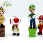 مجموعة العاب شخصيات ماريو من 4 قطع : Ensemble de 4 figurines de personnages Mario RF/5657
