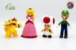 مجموعة العاب سوبر ماريو من 4 قطع - ماريو وبوزر واميرة بيتش : 4pc super mario bros 0586-13