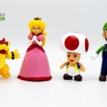 مجموعة العاب سوبر ماريو من 4 قطع - ماريو وبوزر واميرة بيتش : 4pc super mario bros 0586-13