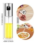 ⁦بخاخ الزيت زجاجي100 مل لقلاية الهواء و السلطة : Vaporisateur d’huile en verre 100 ml pour friteuse à air et salade RF/021⁩ - الصورة ⁦6⁩