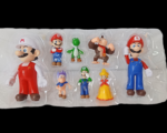 مجموعة العاب شخصيات ماريو من 8 قطع : Ensemble de 8 figurines de personnages Mario RF.1226-6