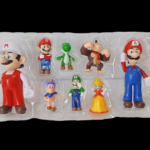 مجموعة العاب شخصيات ماريو من 8 قطع : Ensemble de 8 figurines de personnages Mario RF.1226-6