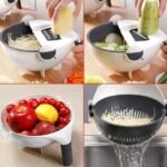 سلة مزدوجة لتصريف الفواكه والخضروات Panier d'égouttage double RAPT7760-1 - Image 5